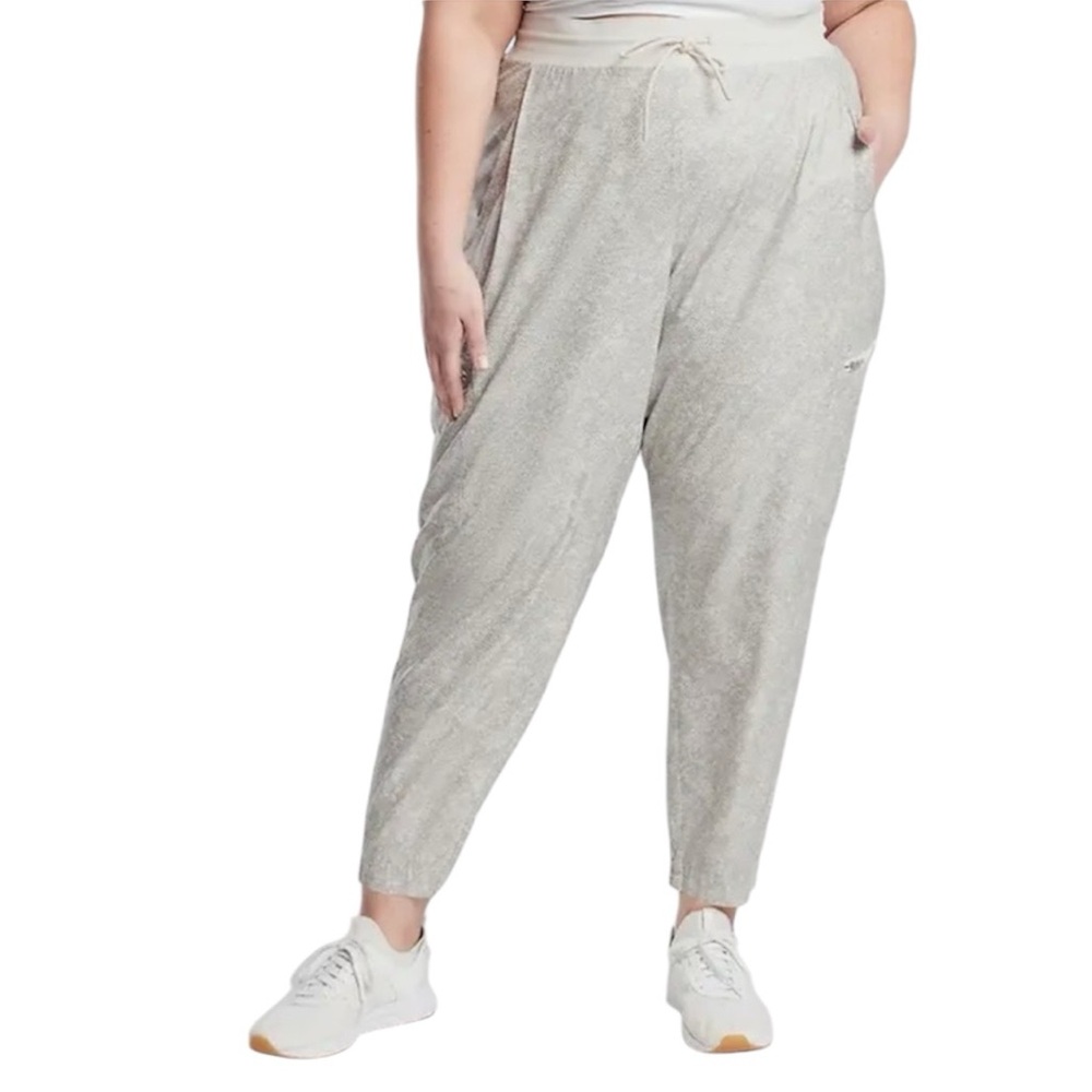 Athleta Women’s Venture Printed Pant in Viper Grey Print Joggers Size‎ 24 NEW